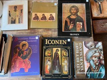 Zeer grote collectie ikonen boeken en musea uitgaven   beschikbaar voor biedingen