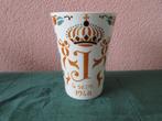 Beker inhuldiging Juliana 1948, Ophalen of Verzenden, Zo goed als nieuw, Nederland, Servies