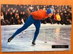Schaatshelden Schaatsplaatjes Brio 1968 Peter Nottet, Ophalen of Verzenden, Gebruikt, Buitenlandse clubs, Poster, Plaatje of Sticker