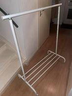 Kledingrek wit Rigga Ikea, Ophalen, Met wielen, Zo goed als nieuw