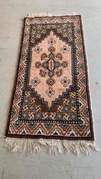 Oosters handgeknoopt tapijt,loper,Tunesië,73x145, Huis en Inrichting, Perzisch,Oosters, 100 tot 150 cm, Zo goed als nieuw, Bruin