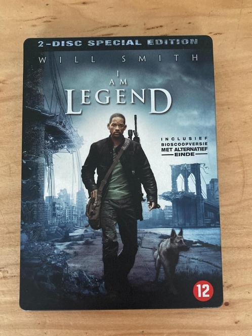 I Am Legend [2 disc Special Edition] STEELBOOK, Cd's en Dvd's, Dvd's | Actie, Zo goed als nieuw, Vanaf 12 jaar, Ophalen of Verzenden