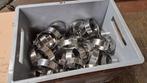 Slangklem rvs 80 stuks 73-79, Ophalen of Verzenden, Nieuw, Rvs