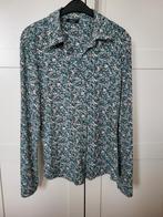 Vera Jo blouse travelstof maat L zgan., Kleding | Dames, Maat 38/40 (M), Zwart, Vera Jo, Ophalen of Verzenden