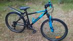 Nette inch 24 Btwin rockrider 500 mtb blauw zwart, Hardtail, Zo goed als nieuw, Ophalen, Overige merken