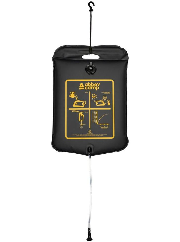 ZGAN! Abbey Camp Solar Camping Douche 20 L €8,99, Caravans en Kamperen, Kampeeraccessoires, Zo goed als nieuw, Ophalen of Verzenden