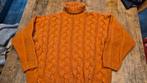 Zara Scheerwollen Kabeltrui - Stijlvol en Warm, Maat 38/40 (M), Zara, Oranje, Ophalen of Verzenden