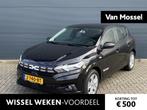 Dacia Sandero 1.0 TCe 100Pk ECO-G Expression | LPG | Navigat, Auto's, 65 €/maand, Euro 6, Met garantie (alle), Zwart