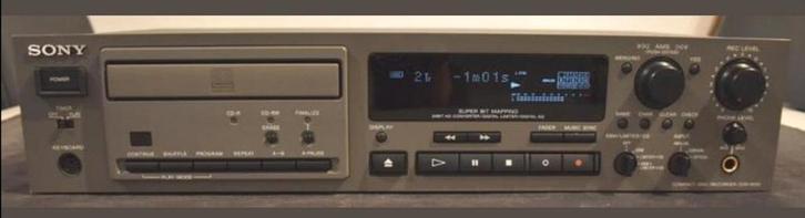 Sony CDR-W33 Pro CDR(W) Recorder, Audio, Tv en Foto, Cd-spelers, Gebruikt, Sony, Ophalen of Verzenden