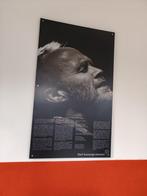 Zwart wit print van bekende Nederlanders, 90 x 150 cm, Ophalen