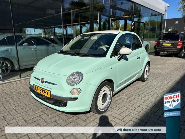 Fiat 500 0.9 80pk Twinair Turbo Vintage '57, Auto's, Fiat, Bedrijf, Te koop, ABS, Airbags, Airconditioning, Centrale vergrendeling