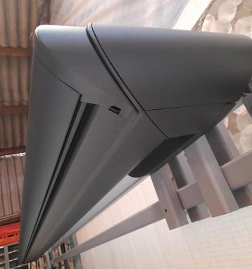 showroom zonnescherm weinor zenara 450 breed 360 uitval. beschikbaar voor biedingen
