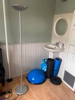Vloerlamp, Huis en Inrichting, Lampen | Vloerlampen, Ophalen, Gebruikt, Metaal, 150 tot 200 cm