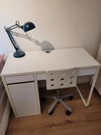IKEA Bureau Set - Wit, Huis en Inrichting, Ophalen, Gebruikt, Bureau