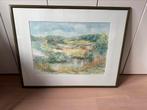 Aquarel Trix Verkade, Antiek en Kunst, Kunst | Schilderijen | Klassiek, Ophalen
