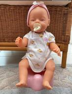 Babyborn - pop met accessoires: rompertje, pot, strik, speen, Ophalen of Verzenden, Zo goed als nieuw, Babypop