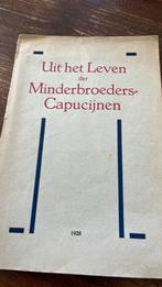Boek 1928 capucijnen kapucijnen den bosch Grave, Ophalen of Verzenden, Zo goed als nieuw, Boek
