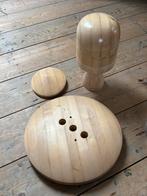 Hoedenmal hout maat 58 met toebehoren, Ophalen, Zo goed als nieuw, Meerdere media