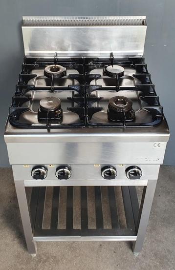 4 PITS HORECA GASFORNUIS FORNUIS RVS  beschikbaar voor biedingen