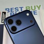 iPhone 17 Pro Max 256GB blauw /krasvrij /100% batt /garantie, 256 GB, Apple, Blauw, Zonder simlock