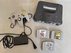 Nintendo 64 met Controller en Spellen, Ophalen of Verzenden, Gebruikt, Met 1 controller, Met games