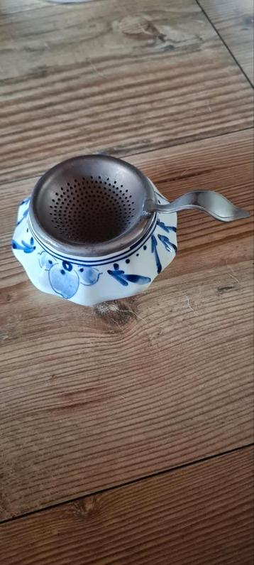 Theezeef, Delftsblauw  beschikbaar voor biedingen