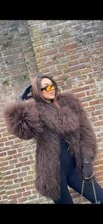 Mongolian lamb fur jas bont jas, Kleding | Dames, Jassen | Winter, Ophalen of Verzenden, Nieuw