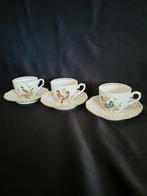 Vintage Bavaria Schumann Arzberg Kop en Schotels - Vogel Dec, Antiek en Kunst, Antiek | Servies los, Ophalen of Verzenden