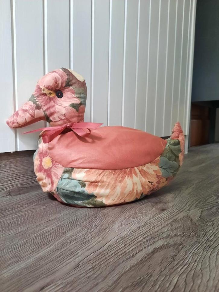 Stoffen eend, Verzamelen, Dierenverzamelingen, Vogel, Ophalen of Verzenden