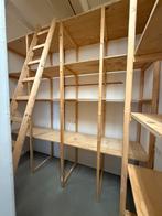 Maatwerk Stellingen + Ladder - Ideaal voor Opslag!, Ophalen, Zo goed als nieuw