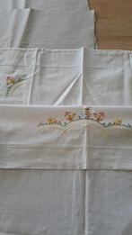 Vintage lakentjes voor baby ledikant, Ophalen, Zo goed als nieuw, Ledikant