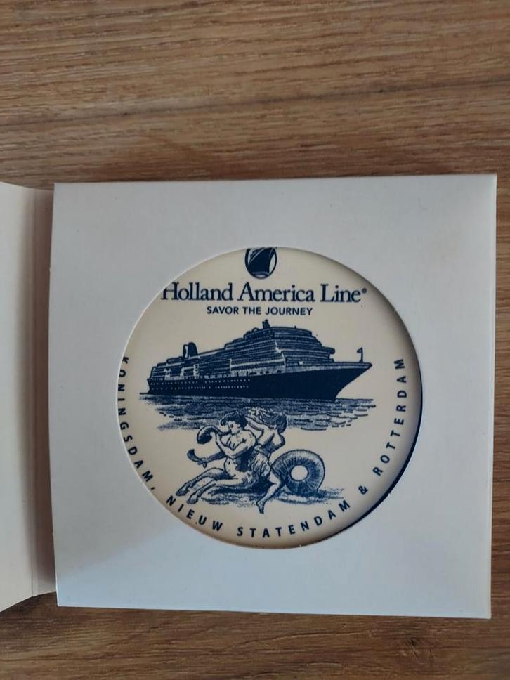 Holland America Lijn Tegeltje, Antiek en Kunst, Antiek | Wandborden en Tegels, Ophalen of Verzenden