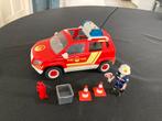 Playmobil brandweer auto met licht en geluid 71375, Ophalen of Verzenden, Zo goed als nieuw