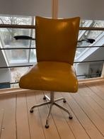 Gispen - vintage draaistoel, Huis en Inrichting, Bureaustoelen, Ophalen, Gebruikt, Geel, Bureaustoel