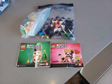 LEGO BrickHeadz 40425 & 40379 beschikbaar voor biedingen