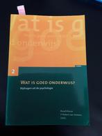 Wat is goed onderwijs?, Boeken, Studieboeken en Cursussen, Nieuw, HBO, Alpha, Ophalen