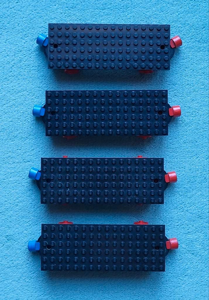 Lego trein wagon onderstellen met magneten (lang model), Kinderen en Baby's, Speelgoed | Duplo en Lego, Gebruikt, Lego, Losse stenen