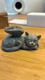 Katten Beeldje Kitten Engel Vleugels, Ophalen of Verzenden, Nieuw, Dier