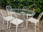 Tafel met 6 stoelen “ Brown Jordan” mid century, Ophalen