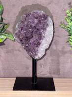 Amethist op standaard - 483 gram, Ophalen of Verzenden, Mineraal