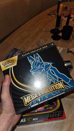 Mega evolution elite trainer box lucario, Hobby en Vrije tijd, Verzamelkaartspellen | Pokémon, Ophalen of Verzenden, Zo goed als nieuw