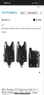 JRC Radar CX 2+1 Beetmelders - Zo goed als nieuw, Watersport en Boten, Hengelsport | Karpervissen, Ophalen of Verzenden, Zo goed als nieuw