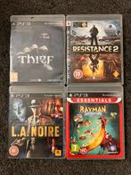 LA Noire, Rayman Legends, Resistance 2, Thief - PS3, Spelcomputers en Games, Games | Sony PlayStation 3, Ophalen of Verzenden