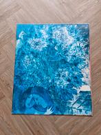 Marc Chagall - Bouquet and Lovers - Print op Karton, Ophalen