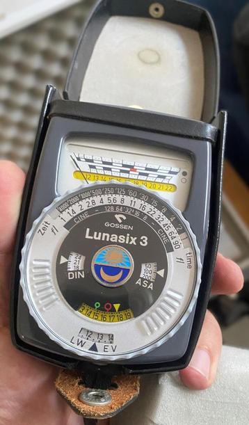 Gossen Lunasix 3 lichtmeter - in zeer goede staat beschikbaar voor biedingen