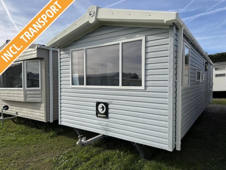 Winterhard compact kunststof chalet 2016, Caravans en Kamperen, Stacaravans, tot en met 4