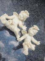 Vintage 1980 brocante porselein engelen, Antiek en Kunst, Ophalen of Verzenden