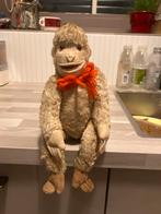 Vintage Knuffel Aap met Sjaal, Ophalen of Verzenden, Gebruikt, Overige typen