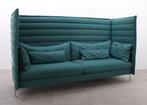 Vitra | Alcove | bank | Blauw/Groen, Tweepersoons, 75 tot 100 cm, Ophalen of Verzenden, Zo goed als nieuw