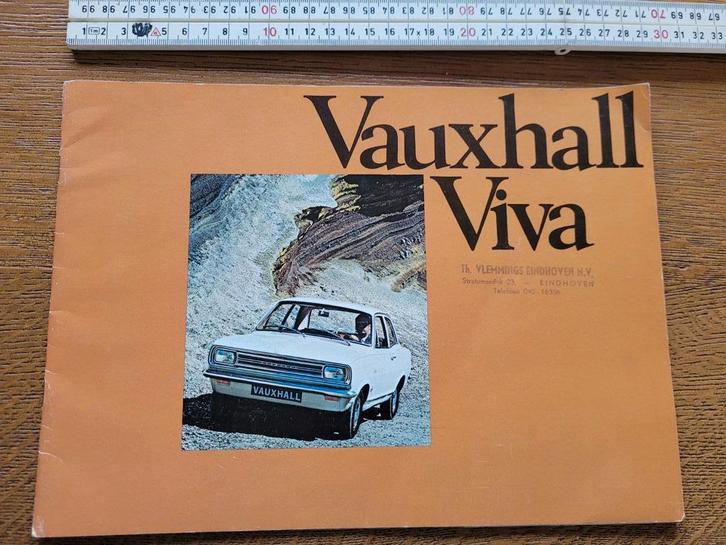 VAUXHALL VIVA 1969, Boeken, Auto's | Folders en Tijdschriften, Gelezen, Overige merken, Ophalen of Verzenden